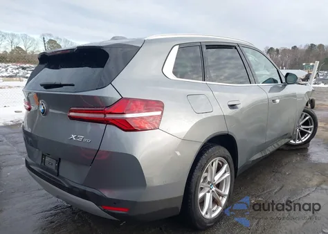 2025 BMW X3 30 xDrive z USA, uszkodzony, nr VIN 5UX53GP09S9Z27829